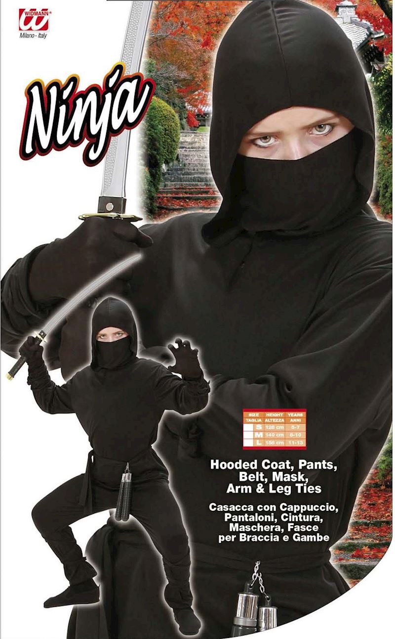 Kostüm Ninja 140 cm 