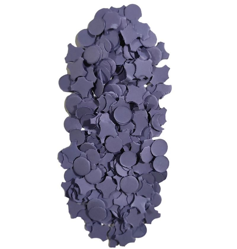 Confettis 10 kg bleu foncé 