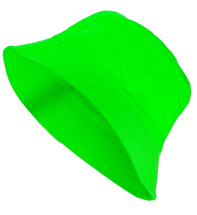 Chapeau pêcheur jaune neon 
