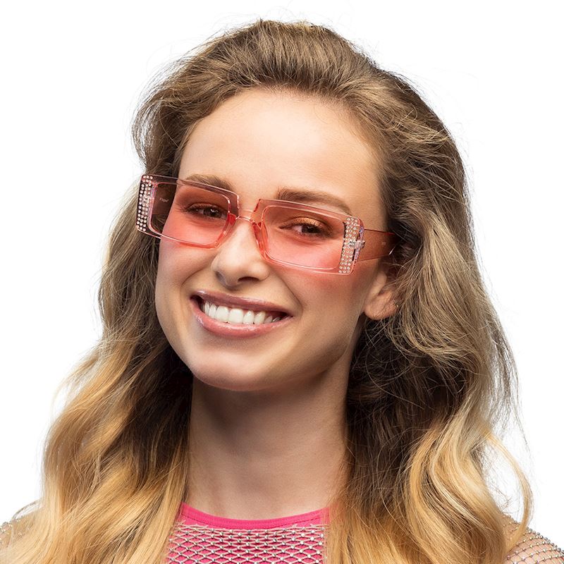 Lunettes party Escape rosé 