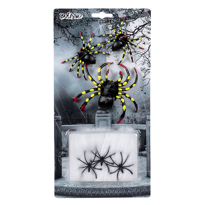 Set Araignée avec toile 