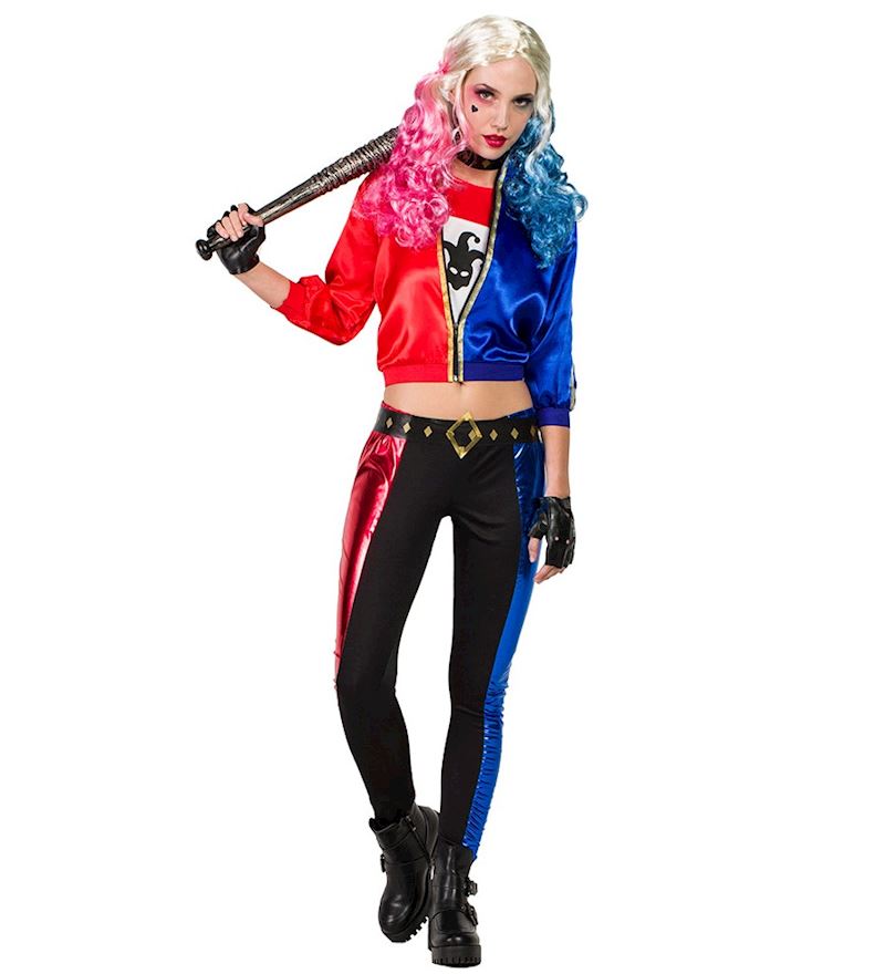 Kostüm Jester Fatale 14-16 Jahre, Jacke, Shirt, Hose,