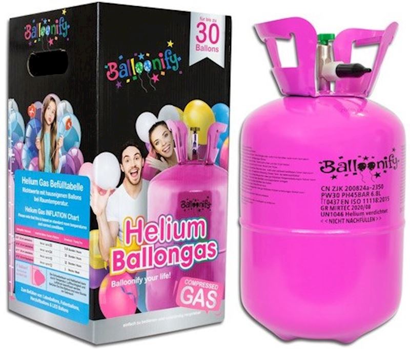 Bouteille hélium pour 30 Balloonify
