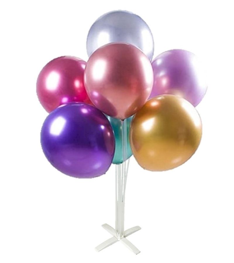 Ballon-Ständer 70 cm für 7 Gummiballone