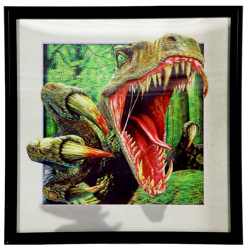 Bild Dinosaurier 3D 40x40cm 