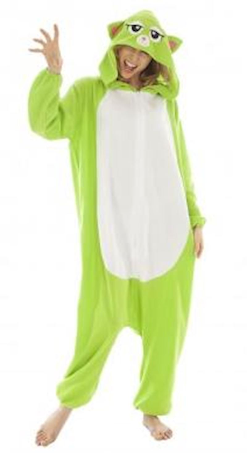 Costume chat, 180cm, vert 
