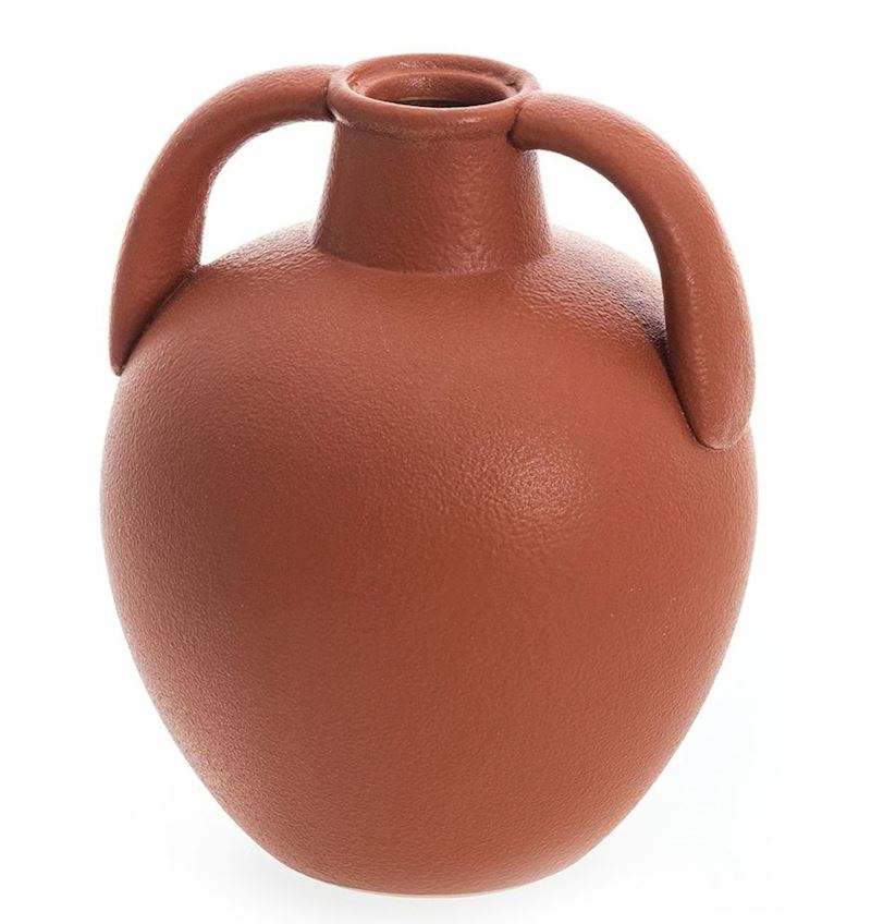 Vase aus Terracotta Athenes 15x17.8cm