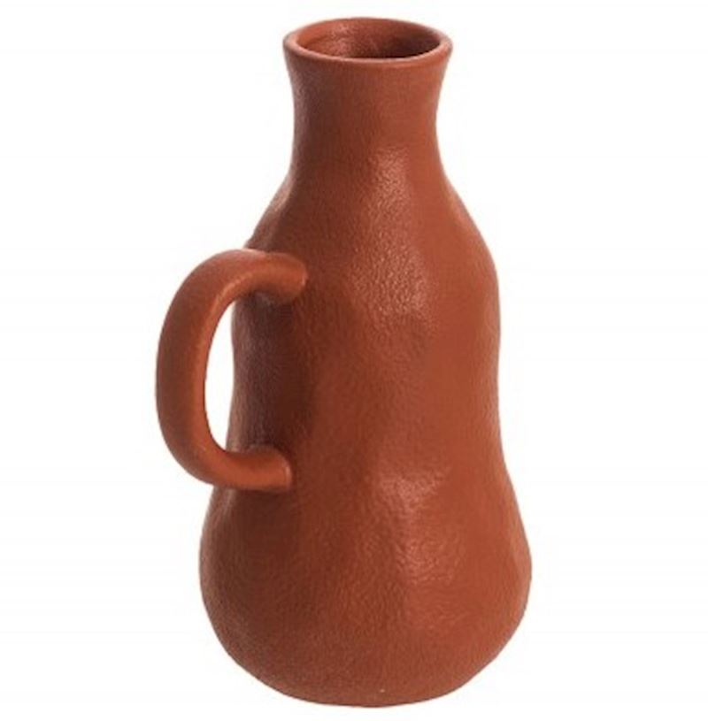 Vase aus Terracotta Argos 12.3x9.4x19.2cm