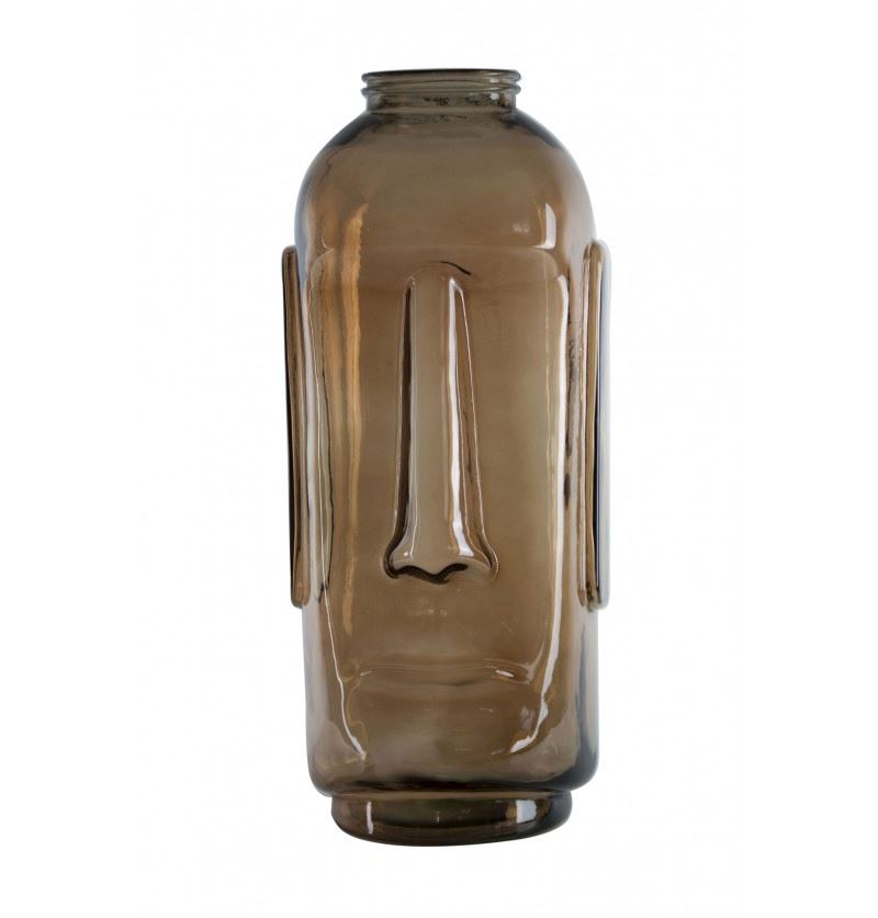 Vase Moorea brun Havane 30x69cm