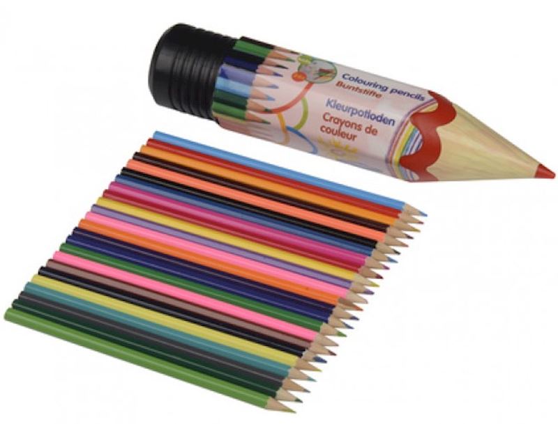 Crayons de couleur 24 pcs. 