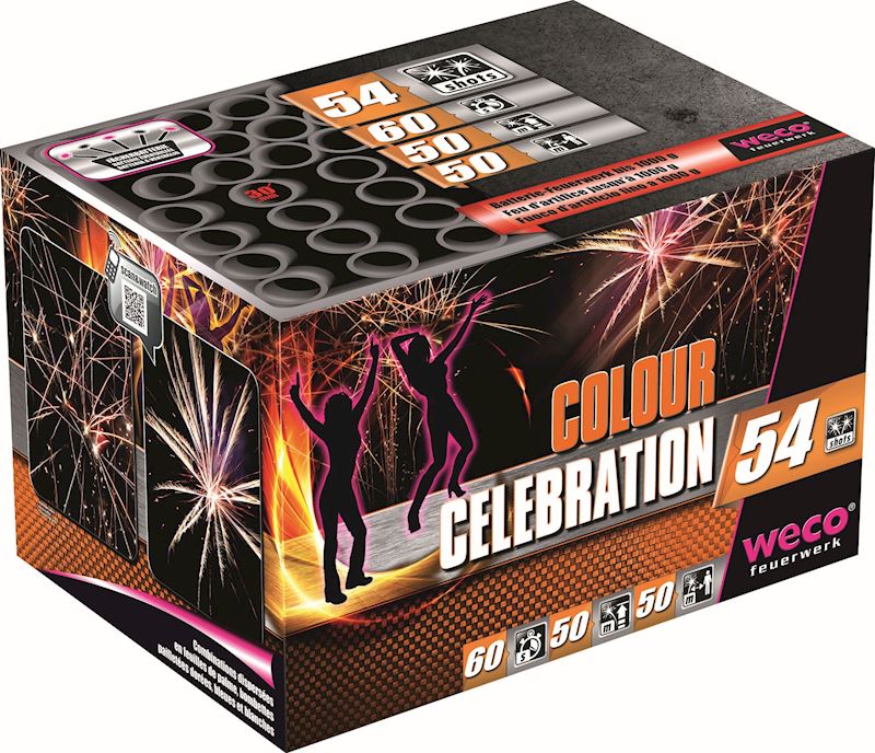 Colour Celebration, Kat. F3 Höhe ca. 50 m / Dauer ca. 60 s