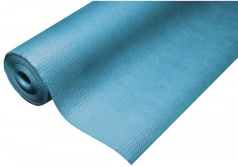 Papier Tischtuch mit Prägung blau türkis 20mx120cm