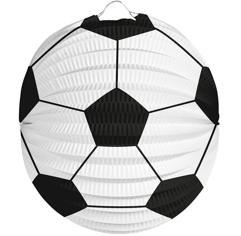Lampion Fussball 22cm ohne Kerzenhalter