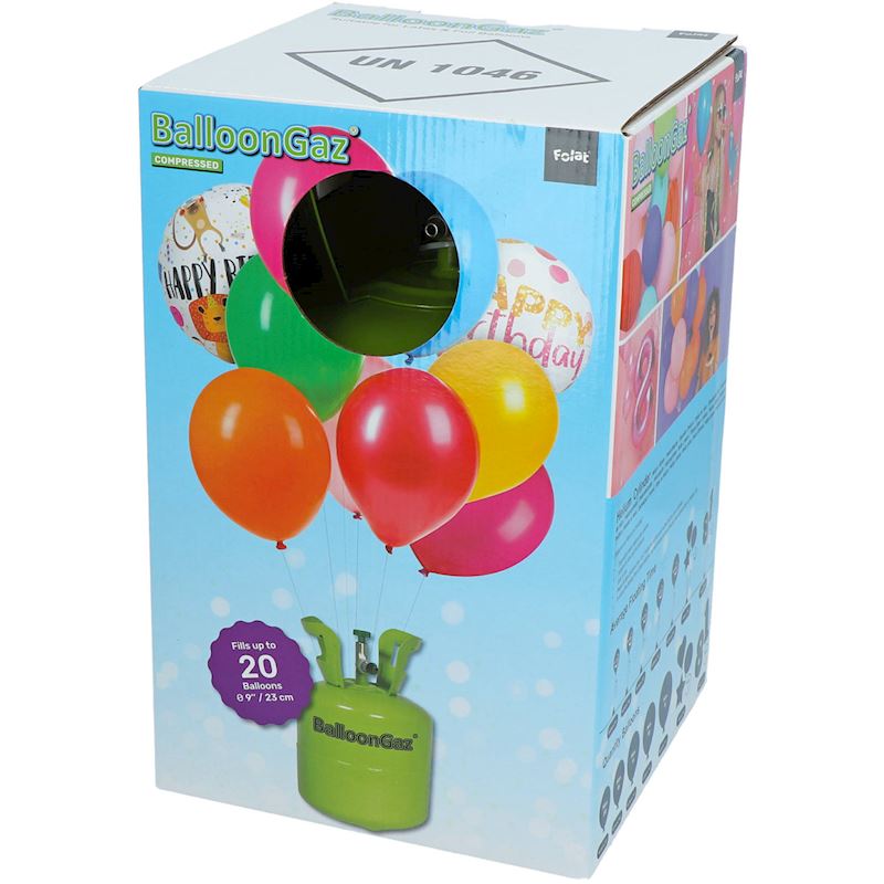 Bouteille hélium 20 ballons 