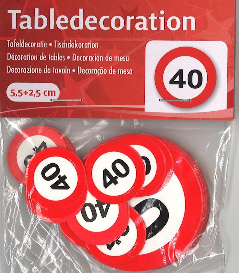 XL Confettis pour table panneau 40