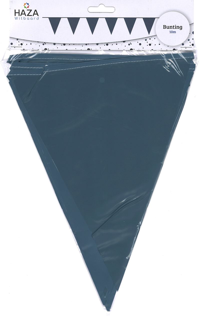 Chaîne de banerole bleu 10 m