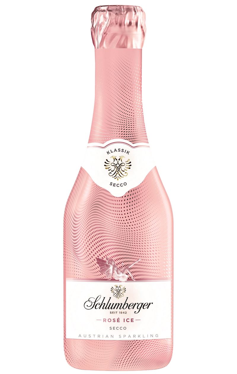 Schlumberger Rosé Ice Secco 11.5%Vol. Schaumwein 20cl Baby