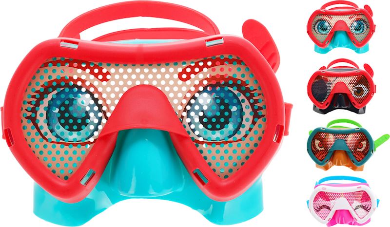 Lunettes de plongée 4 ass. 
