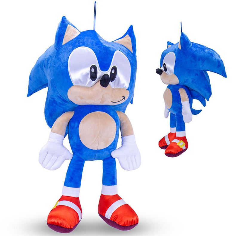 Peluche Sonic bleu 45/70 cm