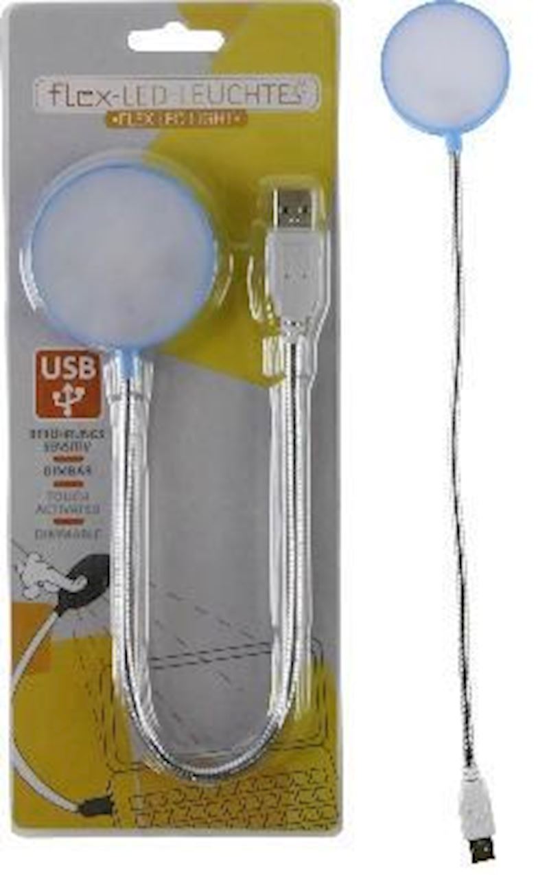 Leuchte Flex ca. 35cm USB touch-LED dimmbar, weiss