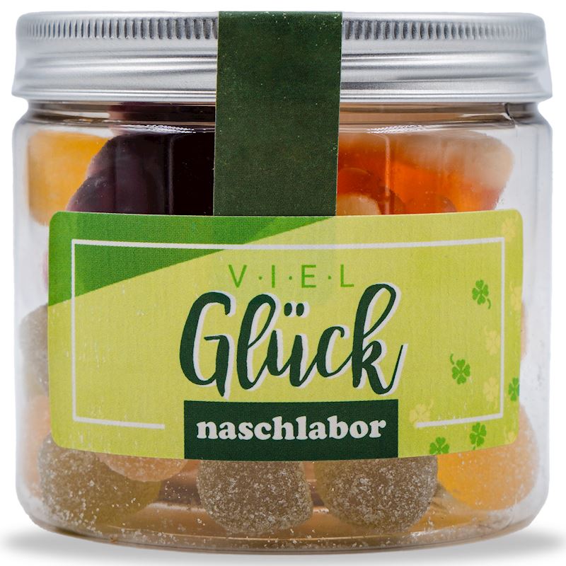 Boîte Viel Glück avec bonbons