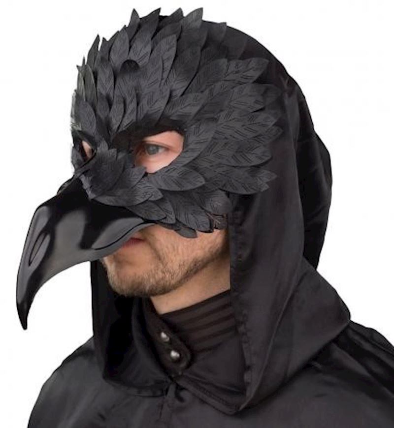 Masque corbeau homme 
