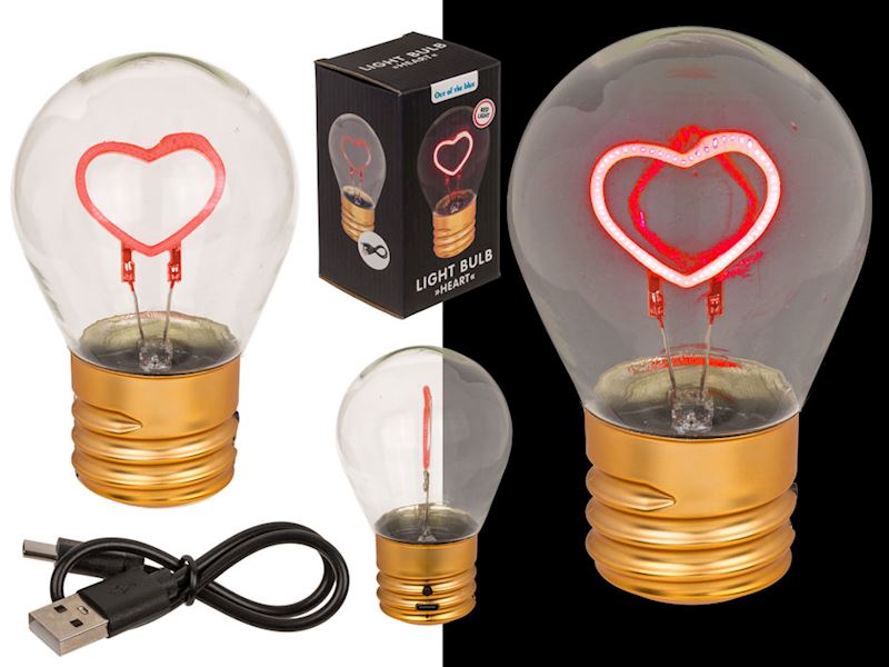 LED ampoules, coeur 