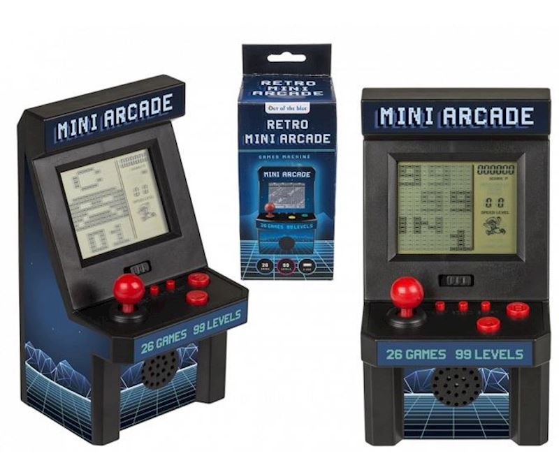 Mini-Spielautomat Retro 15cm exkl. 2 AAA-Batterien